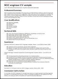 Join over 260,000 professionals using our software engineer examples with visualcv. Noc Engineer Cv Example Myperfectcv