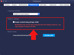 Preferences Menu On Bluestacks For Macos Bluestacks Support