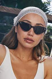 They make for an edgy summer look and they'll bring smiles to people's faces because of their somewhat funny looking shape. Free People Women S Sunglasses Shop The World S Largest Collection Of Fashion Shopstyle