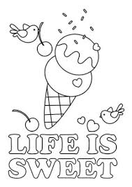 Birthdayprintable.com this visualize free printable coloring pages bees inspirational so, if you would like get these great photos about coloring pages ice cream printable, click on save icon to store the photos to your personal computer. 30 Free Ice Cream Coloring Pages Printable