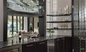Unlike the recessed center panel found in shaker style, the panel here is elevated above the with glass inserts, you can go for more drama by painting the inside of the cabinet a bright color, or by lighting the interior. Contemporary Cabinets Design Busby Cabinets