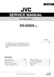 If you need to operate the unit while driving, be sure to look around carefully or you may be page 66: Jvc Kd A615 R610 R611 612 R616 R618 Ma467 Sm Service Manual Download Schematics Eeprom Repair Info For Electronics Experts