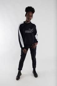 Black And White Sweatshirt Mens Vintage Black White Puma Sweatshirt 90s Puma Sports Sweater Vintage Men S Puma Sweater Sportsw White Sweatshirt Outfit Sweatshirt Outfit Puma Sweatshirts