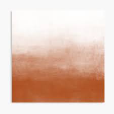There are 1091 burnt orange paint for sale on etsy, and they cost $24.88 on average. Ombre Paint Color Wash Burnt Orange White Poster By Designminds Redbubble