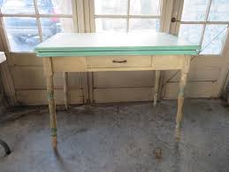 auction ohio porcelain top kitchen table
