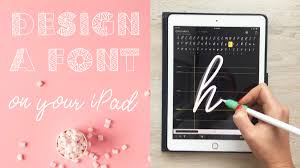 I used an app called ifontmaker on the ipad and made my first font in about 30 minutes. Create Fonts On Your Ipad In A Few Easy Steps 3 Free Fonts