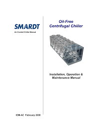 Smardt Air Cooled Chiller O M Coward Environmental Systems