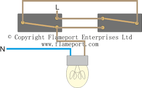 Lighting Circuit Diagrams For 1 2 And 3 Way Switching