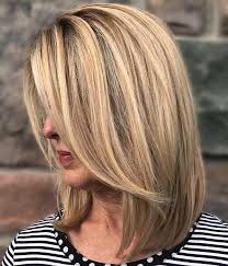 Any woman can allow herself to wear a bob at least once in her life. 33 Best Hairstyles For Your 40s The Goddess Long Bob Blonde Hair Styles Medium Length Hair Styles