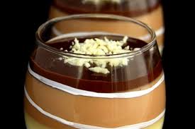 Recette De Panna Cotta Magique Aux Trois Chocolats La Recette Facile Recette Recette Idee Recette Thermomix Cuisine Et Boissons