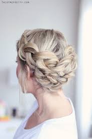 Crown Braid Tutorial Twist Me Pretty Braid Crown Tutorial Braided Crown Hairstyles Medium Length Hair Styles