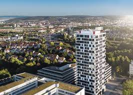 Die kleinste wohnung hat eine wohnfläche von 13 m², die größte 180 m². Skyline Stuttgart