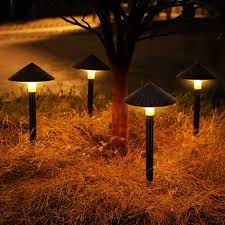 Sunnest stainless steel solar garden lights. Runda Solar Lights Outdoor 4 Pack Warm White Pathway Lights Waterproof Auto On Off Landscape Lights Garden Lights For Yard Patio Walkway Spike Path Light Decorative Buy Online In Bahamas At Bahamas Desertcart Com Productid