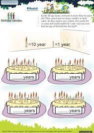 Birthday cake with candles makes the decoration of cakes more attractive and awesome. Birthday Candles Math Worksheet For Grade 2 Free Printable Worksheets