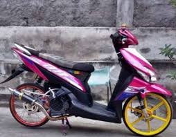Modifikasi Honda Vario 110 Airbrush Standar Honda Motor Kawasaki Vulcan