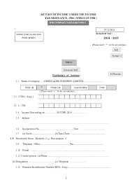 So you should find that the moment the company is dissolved, the corporation tax account is closed and hmrc will not accept any ct returns. Doc Company Tax Return Form Mahamudul Chowdhury Academia Edu