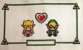 This pdf counted cross stitch pattern available for instant download. Stickpackungen Zelda Link Cross Stitch Kit Bastel Kunstlerbedarf Stars Group Com
