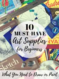 Maybe you would like to learn more about one of these? 10 Must Have Art Supplies For Beginners Feltmagnet