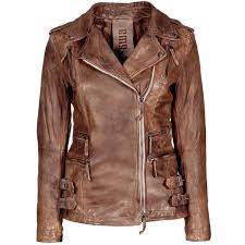 Gms 75 Leather Jacket Dark Brown Zalando De 1 100 Found On Polyvore Dark Brown Leather Jacket Leather Jacket Clothes Design