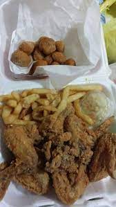Sharks Chicken With Fries And Fried Okra Food Fish And Chicken Junk Food