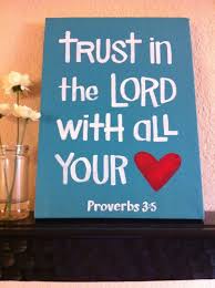 Scripture Art Wall Art Christian Art Trust In By Graceforgrace Inspirational Scripture Bible Verse Art Words