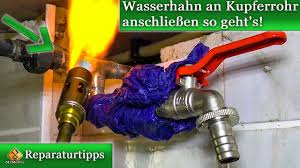 By nheeta on december 16, 2017. Wasseranschluss Verlegen Wasserhahn An Kupferrohr Anschliessen So Geht S Youtube