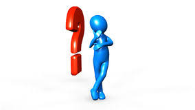 Animated question mark icons to download | png, ico and icns icons for mac. 3d Character And Question Mark Stock Footage Video Of Abstract Person 39924634