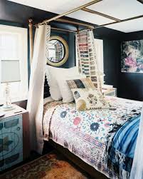 Hanging drapery as close to the ceiling as possible is a design trick that actually works, max says. Small Bedroom Ideas The Inspired Room