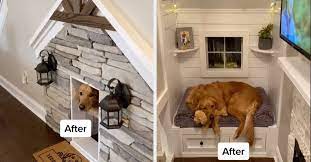 Check out this great area, under a staircase, from don gardner architects: Diy Luxury Dog House