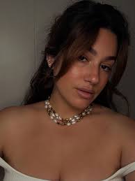 Chunky Pearl Gold Necklace