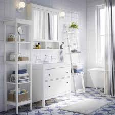 Stunning Ikea Take Vacation In White And Blue Charm Ikea Refresh Your Bathroom Scandinavian Style Small Bathroom Remodel Ikea Bathroom Bathrooms Remodel