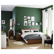 Check spelling or type a new query. Malm Bed Frame High W 2 Storage Boxes Brown Stained Ash Veneer Lonset Ikea