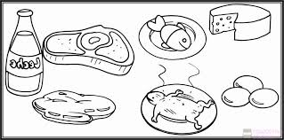 Dibujos De Comida Para Colorear