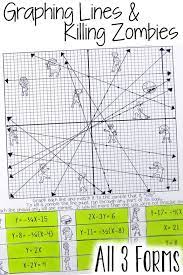Some of the worksheets for this concept are graphing lines and catching zombies standard form answer key, graphing lines, graphing lines in standard, graphing linear equations, answer key for line grafun, graphing lines in slope intercept form, e d u c a tio n a l t ra n s fe r. This Graphing Linear Equations In All 3 Forms Worksheet Was The Perfect Activi Graphing Linear Equations Linear Equations Activity Graphing Linear Inequalities