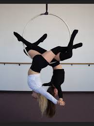 Partner Lyra Hoop Aerial Yoga Girl Aerial Hoop Moves Aerial Dance Aerial Hoop