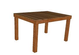 Then, use a table saw to cut 1/4″ off each side of the 2 x 8 pieces. Pub Counter Height Table Seats 6 Ana White