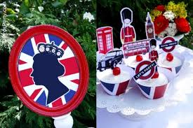 We've got all of the british party decorations & supplies you need to create an enriching experience for all involved! A British Inspired London Uk Party With Printables Party Ideas Party Printables Blog