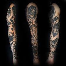 Top 59 Traditional Tattoo Sleeve Ideas 2020 Inspiration Guide Traditional Tattoo Sleeve Sleeve Tattoos Traditional Tattoo