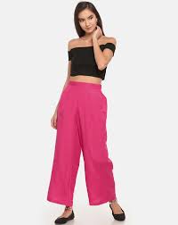 Womens Linen Blend Palazzo Online Palazzo Pants Go Colors