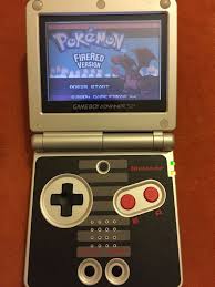 Nintendo Gameboy Advance Sp Classic Nes Limited Edition Pokemon Fire Red Charger Nintendo Game Boy Advance Sp Nintendo Classic
