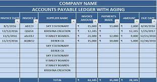 Download Accounts Payable With Aging Excel Template Exceldatapro Accounts Payable Accounting Invoice Template