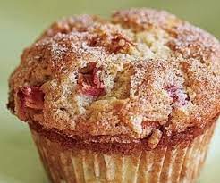 Cinnamon Rhubarb Muffins Recipe Rhubarb Recipes Muffins Rhubarb Recipes Desserts