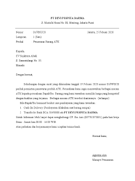 Nah, sesuai contoh surat penawaran barang ini, ketahui beberapa komponen penting dalam surat penawaran barang, yaitu sebagai berikut: Surat Penawaran