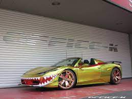 If a man's hair reaches the chin, it may not be considered short. Overkill Ferrari 458 Italia Golden Shark By Office K Gtspirit