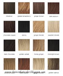 Hair Color Shades Chart Rynakimley