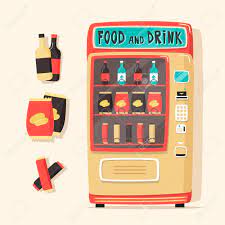 Check spelling or type a new query. Vintage Vending Machine With Food And Drinks Retro Cartoon Style Royalty Free Cliparts Vectors And Stock Illustration Image 58715424