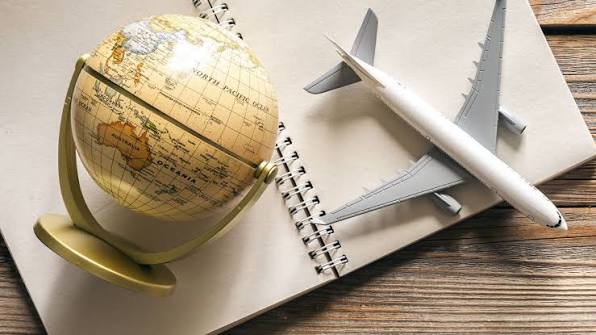 International flight route