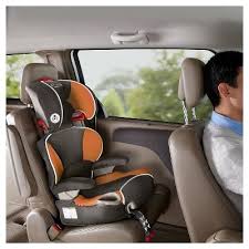 Graco Affix Youth Booster Seat With Latch System Tangerine Orange Booster Car Seat Booster Seat Car Seats