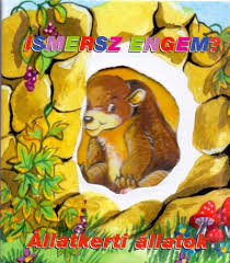 Játék állatok vector szimbólum állomány honlap illusztráció. Konyv Ismersz Engem Allatkerti Allatok