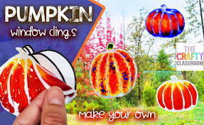 I chose eggs and a bunny. Diy Pumpkin Window Clings